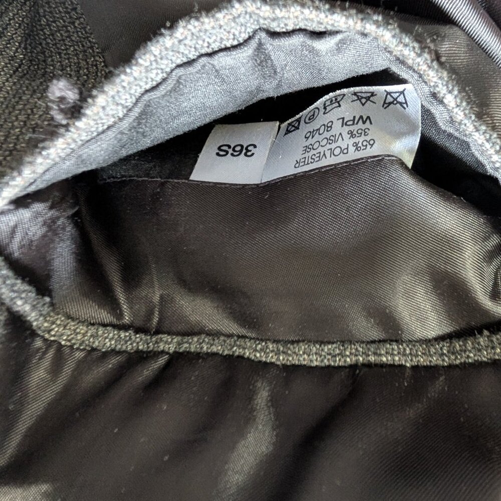 Classy Men's Alfani Sport Coat Brown Center Vent - Picture 4 of 5